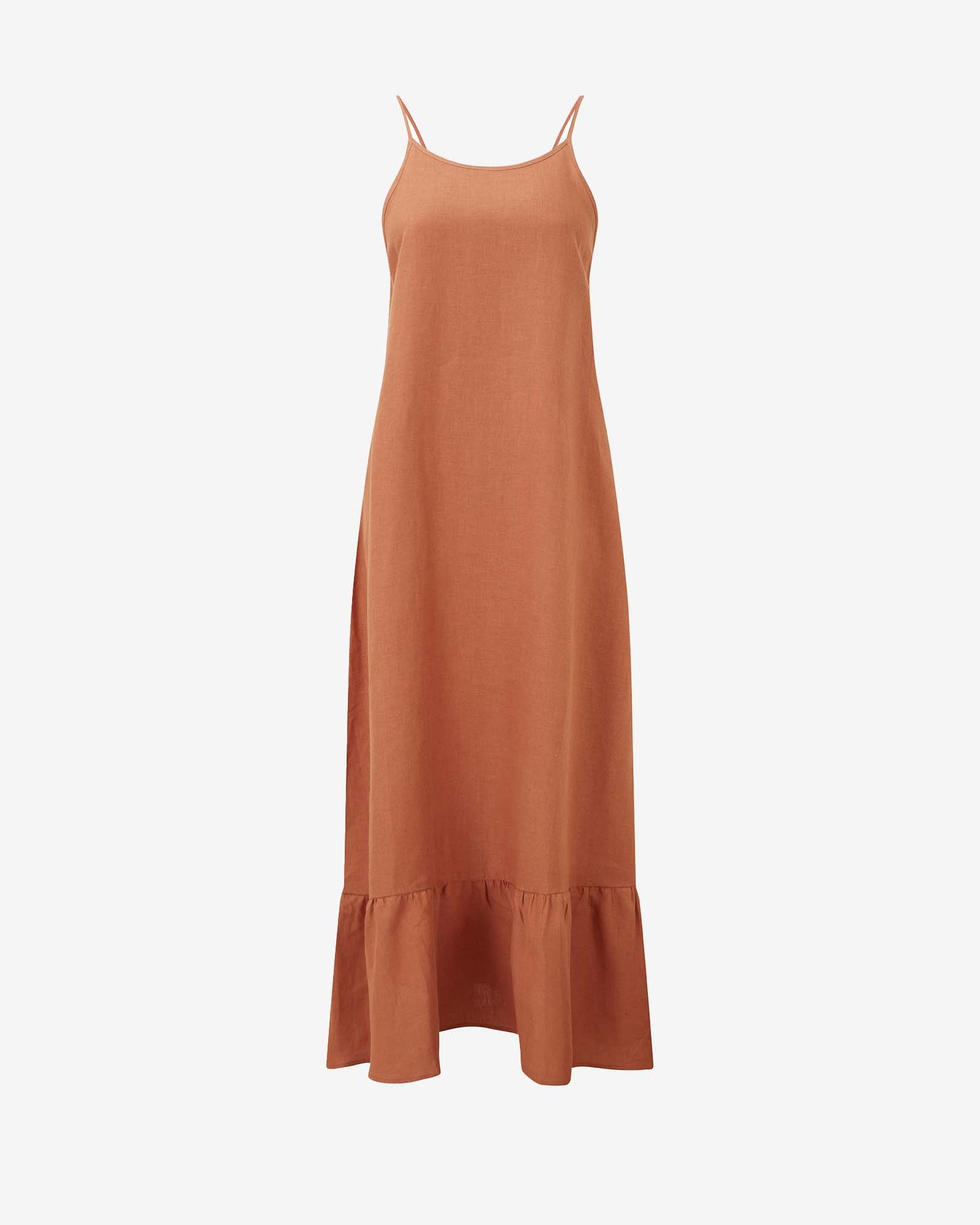 The Gerda Ruffled Slip Dress