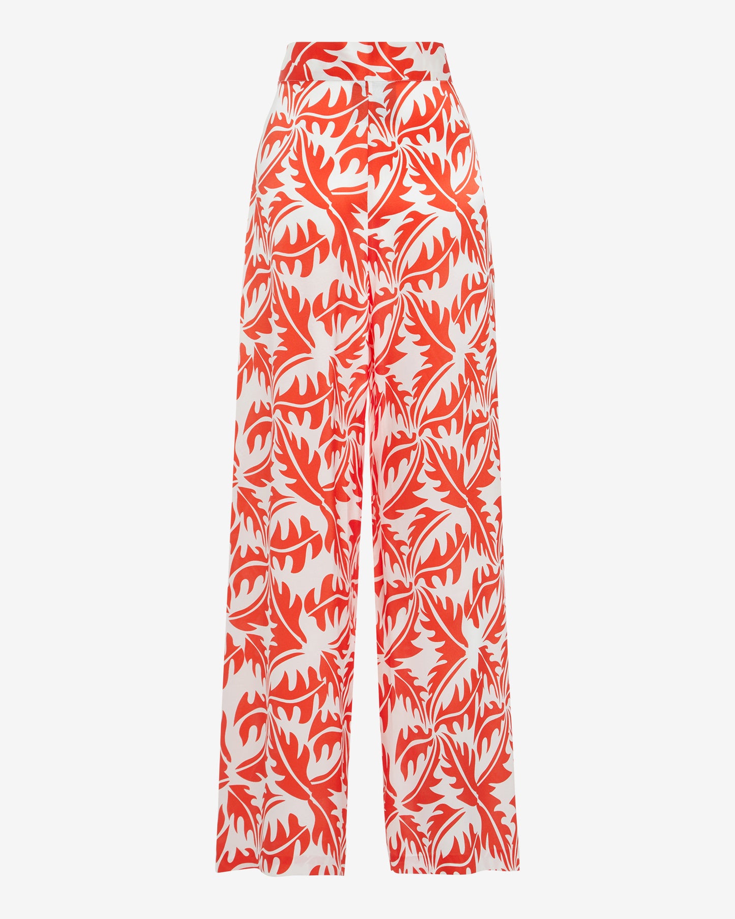 The Red Psychedelic Silk Pants