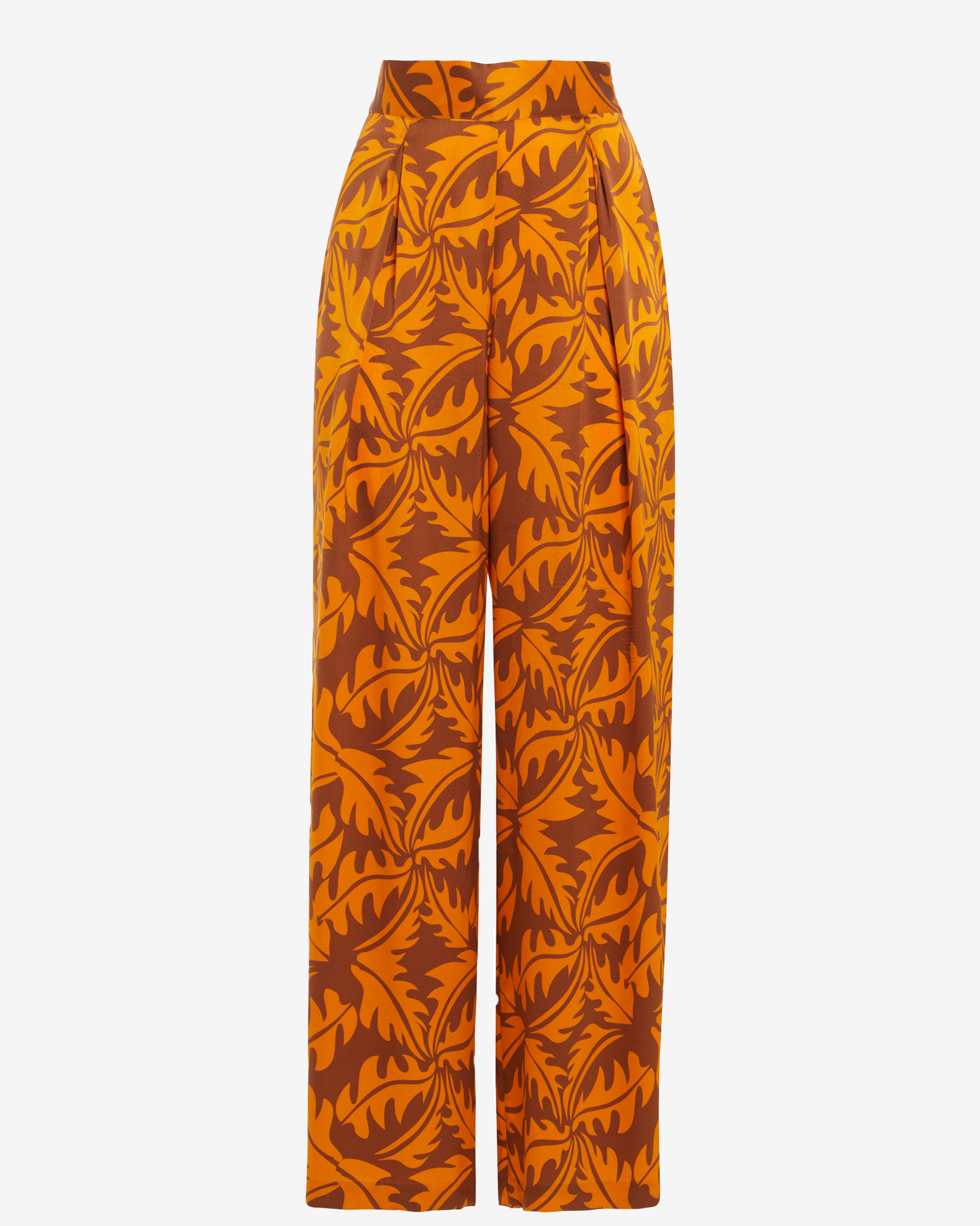 The Orange Psychedelic Silk Pants